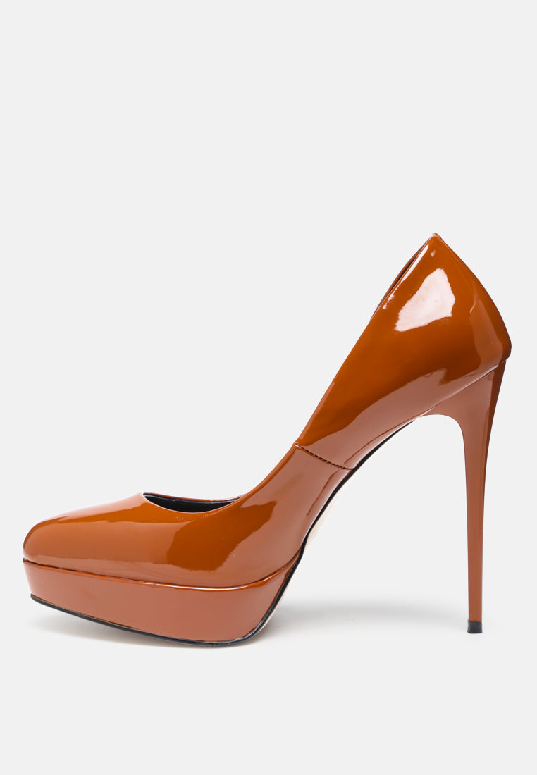 faustine stiletto pump sandals#color_mocca
