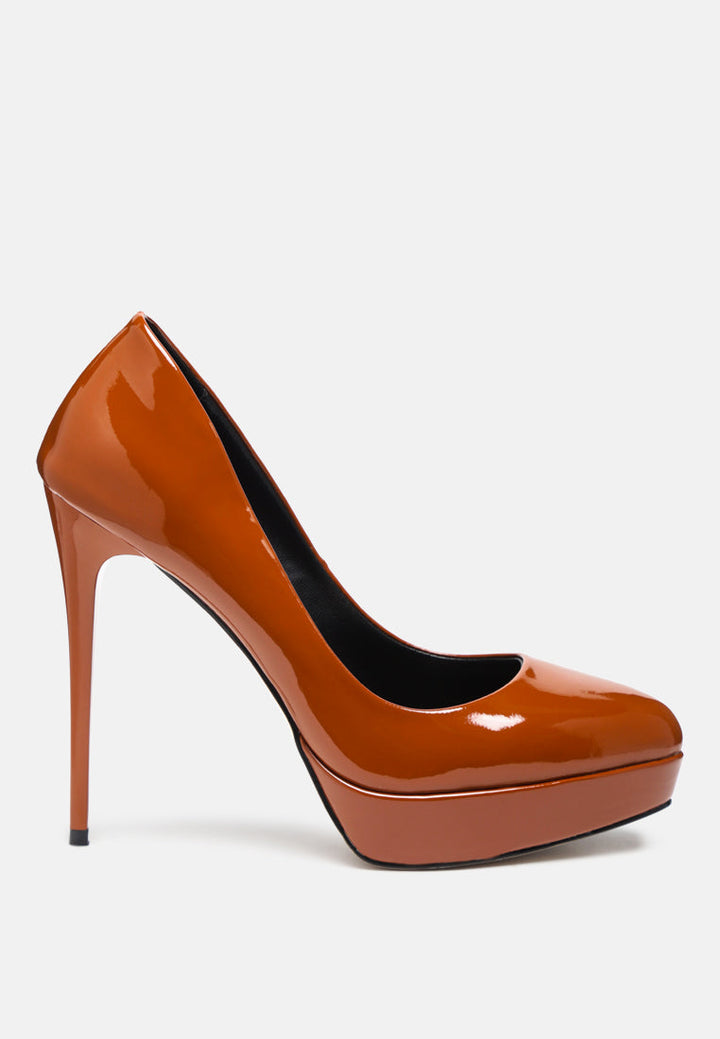 faustine stiletto pump sandals by ruw#color_mocca
