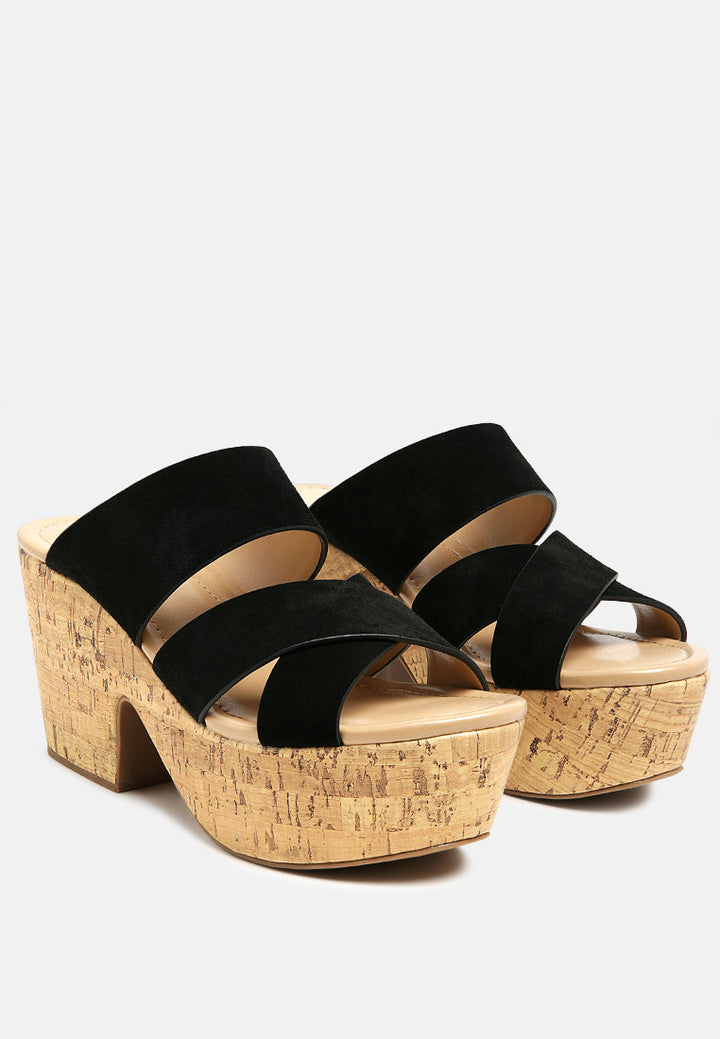 gerd block heeled suede slip-on sandal#color_black
