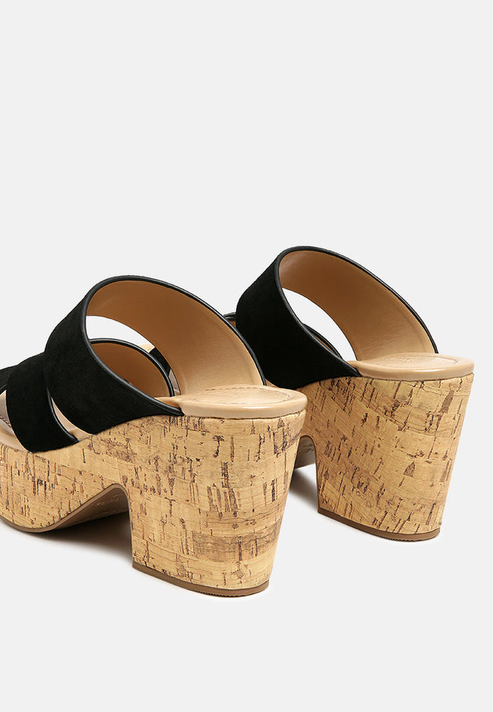 gerd block heeled suede slip-on sandal#color_black