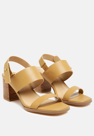 gertude slingback block heel leather sandal#color_tan