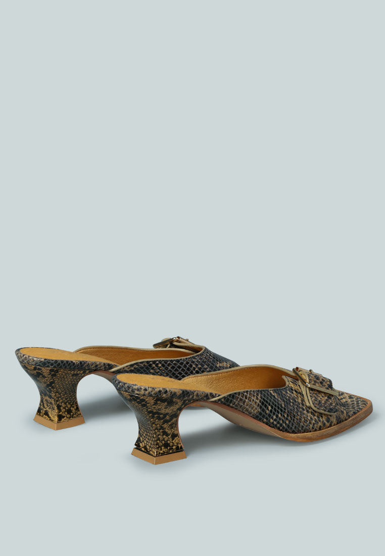 gomez-art-nouveau leather slip-on sandal#color_natural-snake