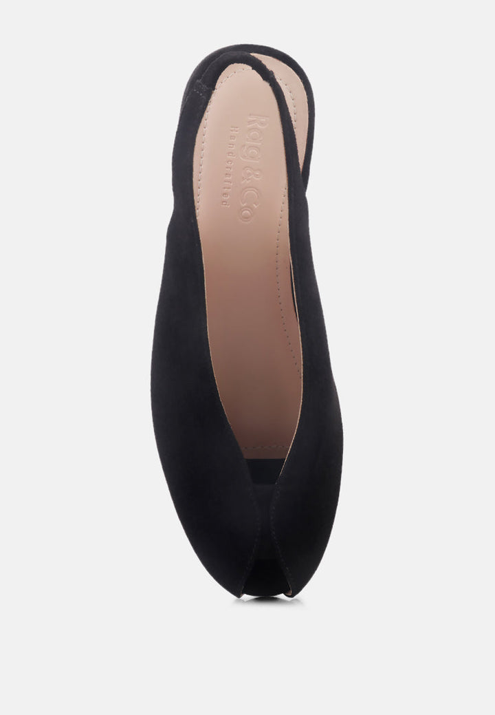 gretchen mustard slingback flat sandals#color_black