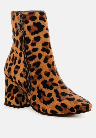 helen block heel leather boots#color_leopard
