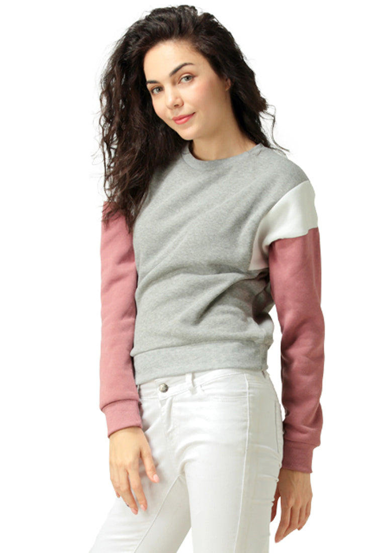 color block sweatshirt#color_grey