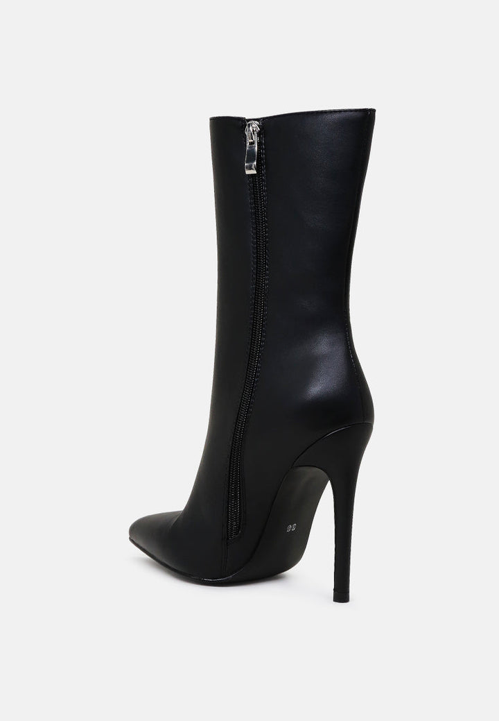 micah pointed toe stiletto high ankle boots by ruw#color_black