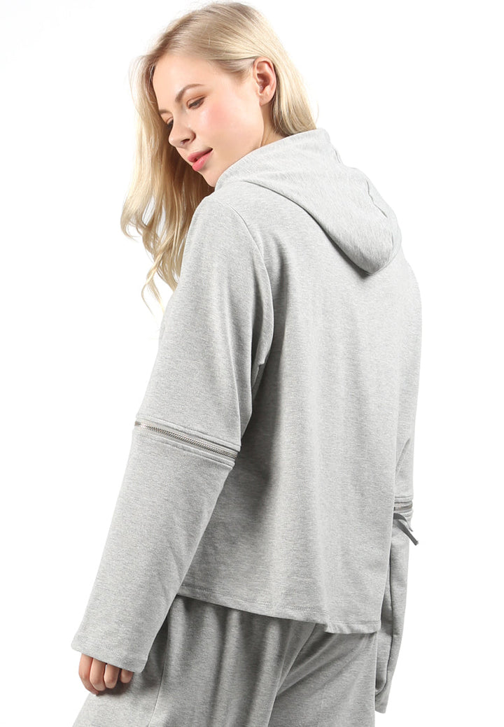hoodie with drawstring#color_heather-grey