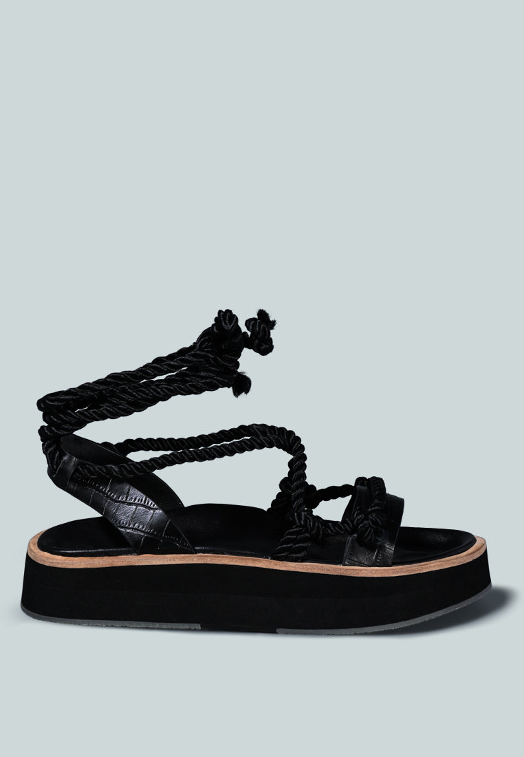 kendall strings platform leather sandal#color_black