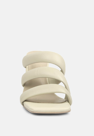 kywe textured heel chunky strap sandals#color_off-white