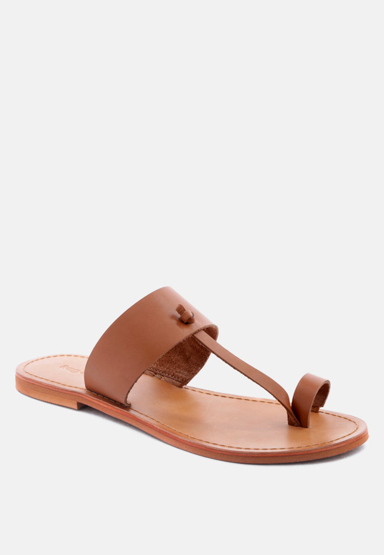 leona thong flat sandals by ruw#color_tan