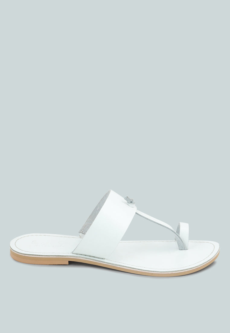 leona thong flat sandals by ruw#color_white