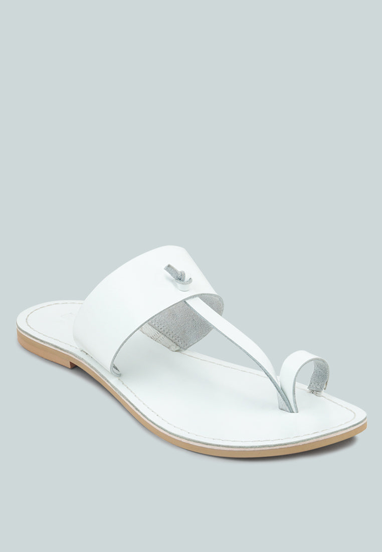 leona thong flat sandals#color_white