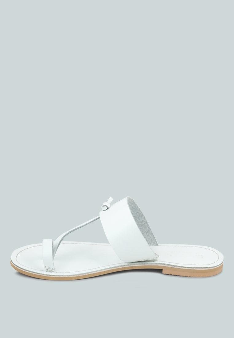 leona thong flat sandals by ruw#color_white