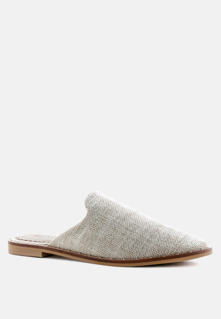 lia handcrafted canvas mules#color_silver