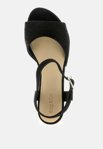 liona mustard studded suede clogs sandals#color_black