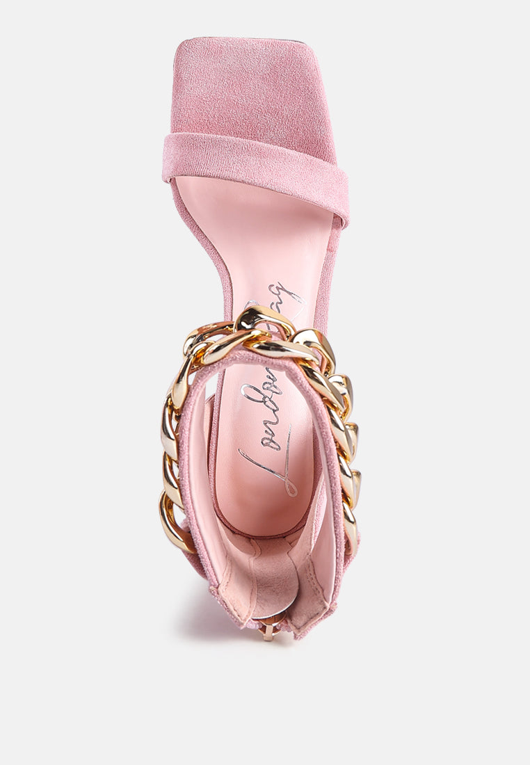 last sip micro suede high heel sandals by ruw#color_pink