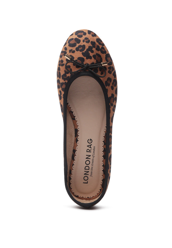 wendy leopard print bow ballerinas#color_leopard