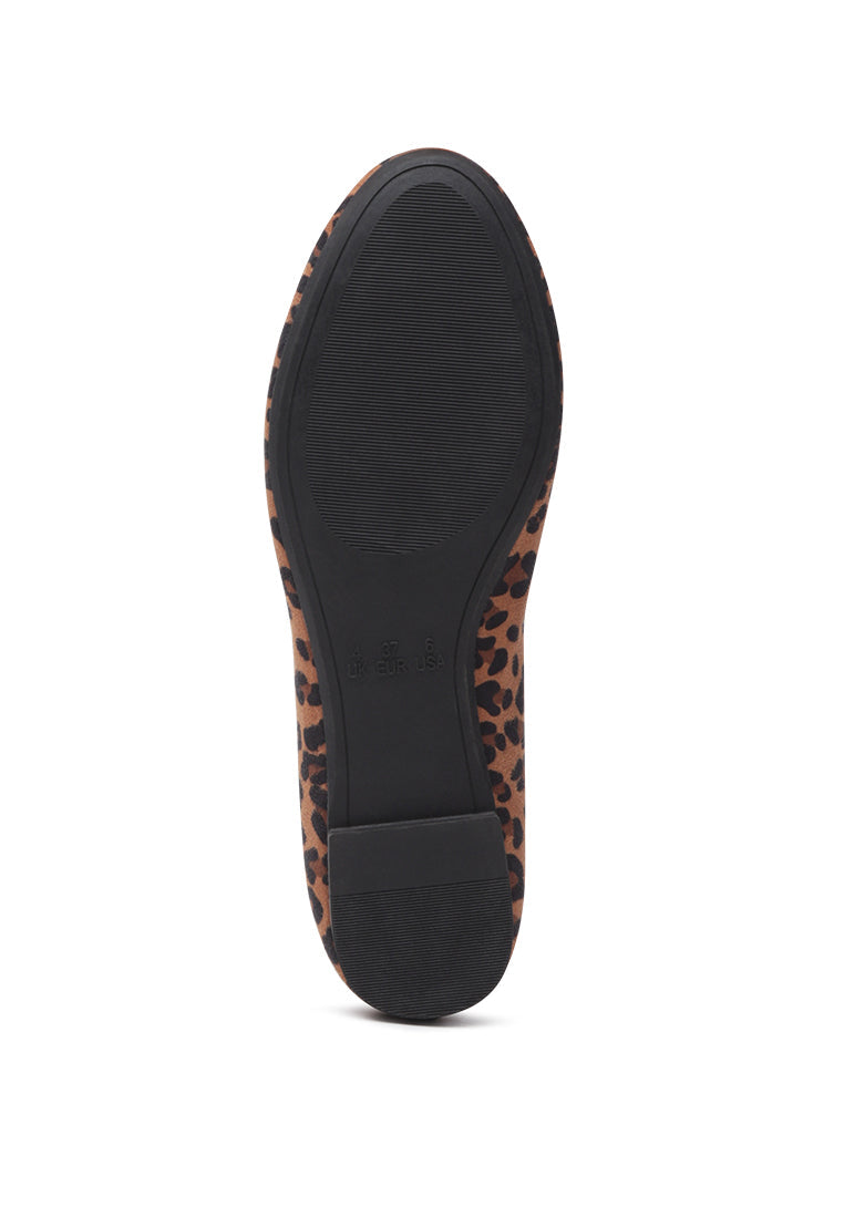 wendy leopard print bow ballerinas#color_leopard