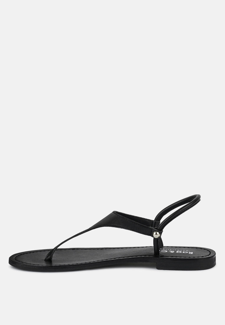madeline flat thong sandals#color_black