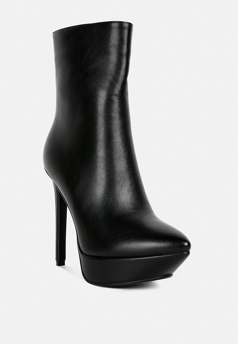magna platform heels ankle boot#color_black