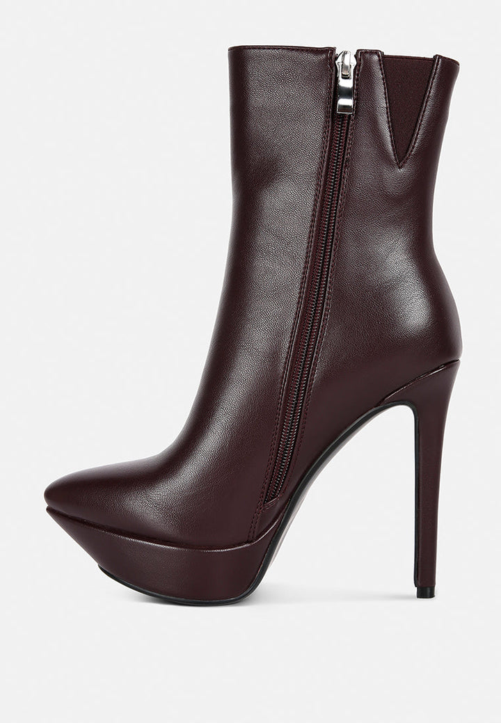 magna platform heels ankle boot by ruw#color_burgundy