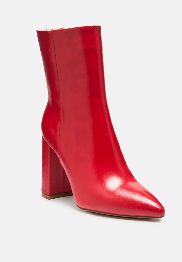 block heeled leather ankle boot#color_red