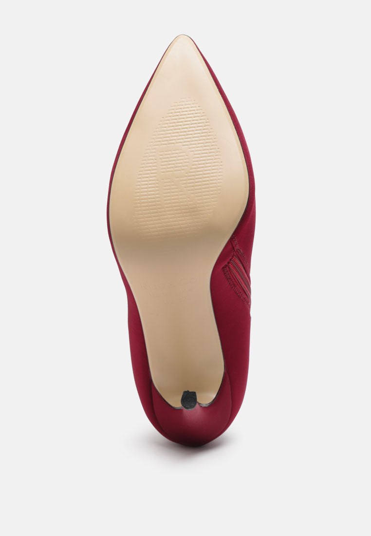melba pointed toe stiletto boot by ruw#color_burgundy