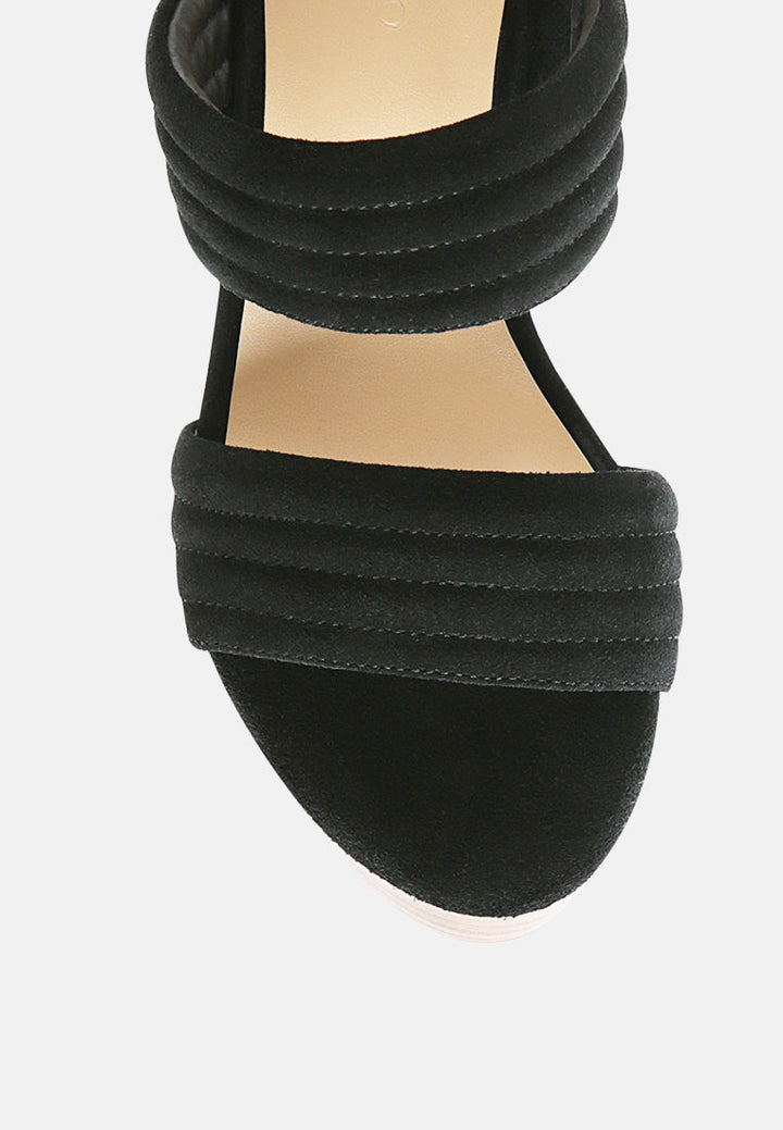 mille-feux suede slip-on block heeled sandal#color_black
