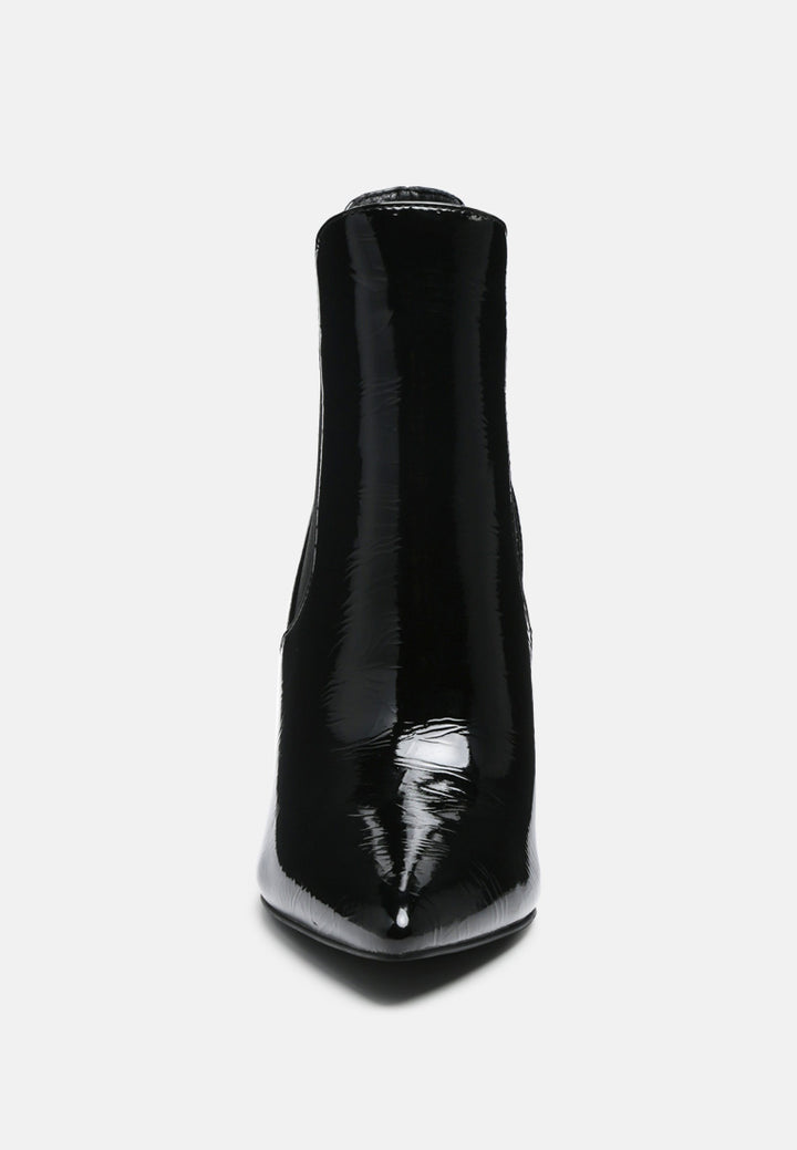 molina high heeled chelsea boot#color_black