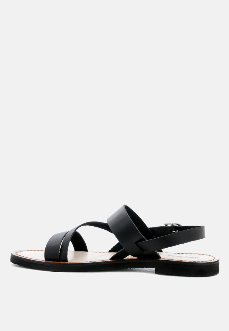 mona flat summer sandals by ruw#color_black