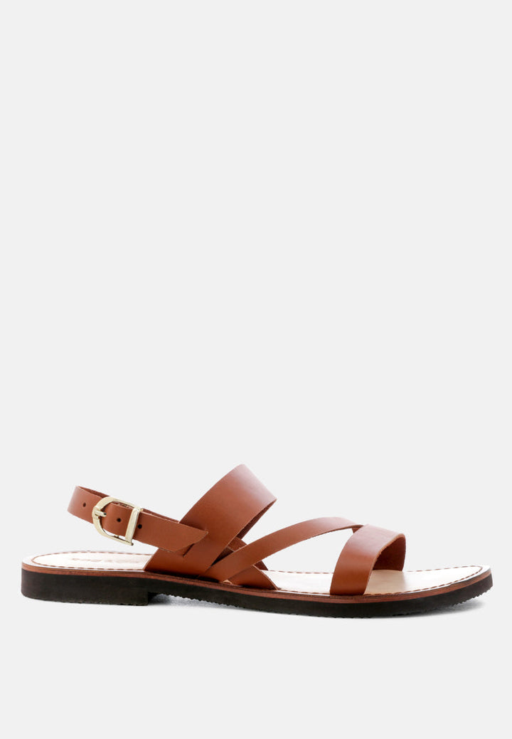 mona flat summer sandals by ruw#color_tan