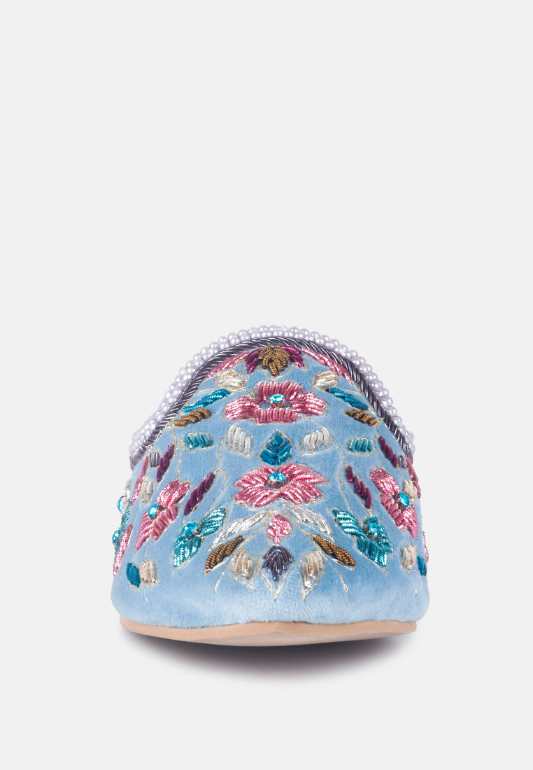 marcella embroidered mules by ruw#color_blue