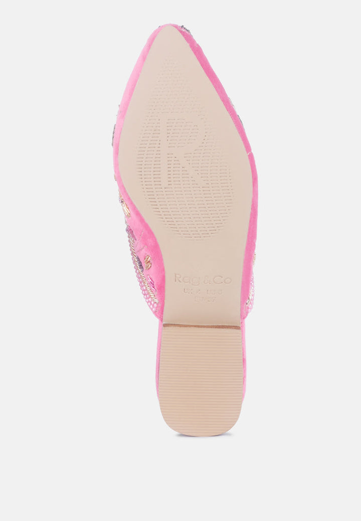 marcella embroidered mules#color_pink