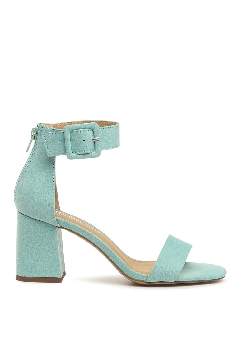terang mint  single strap block heel sandals#color_mint-green