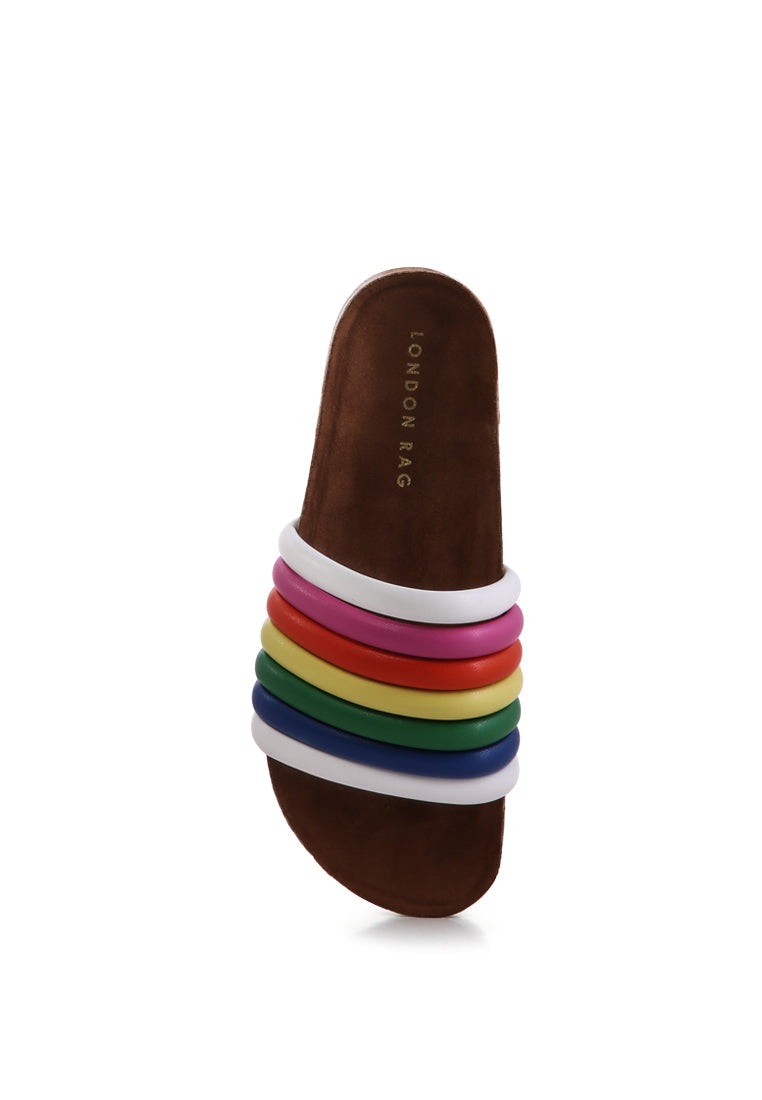 Strappy Flat Sandals#color_multi