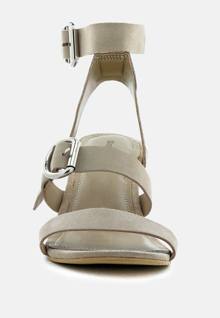 nella stacked heel leather sandal#color_nude