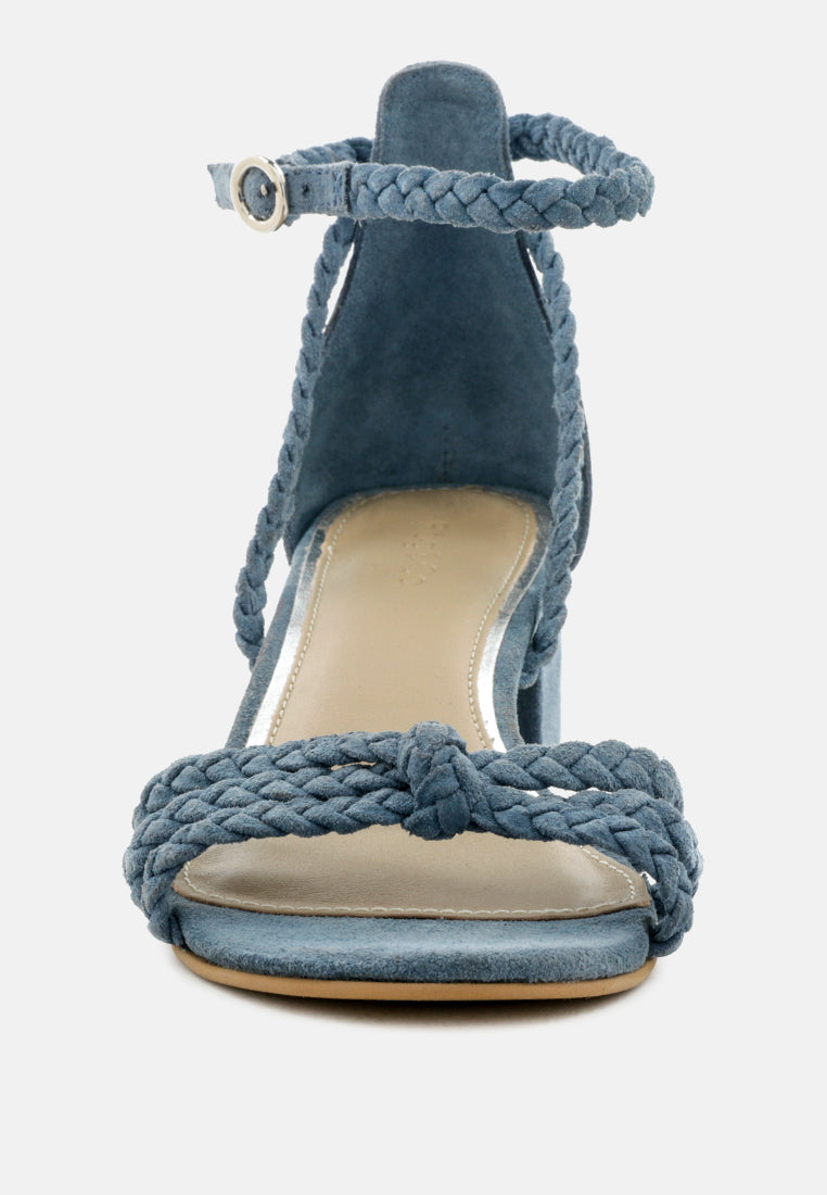 nicola braided leather block heel sandal#color_denim