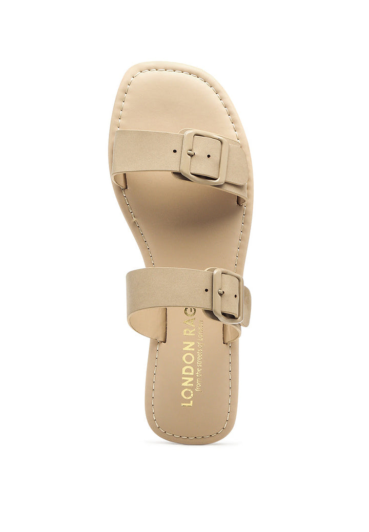 aurora slipon flats with two straps#color_beige