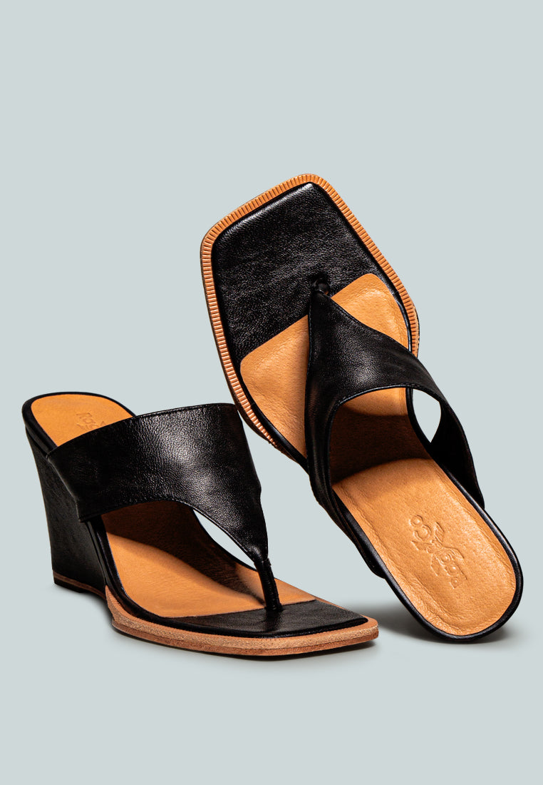onassis thong wedge sandals#color_black
