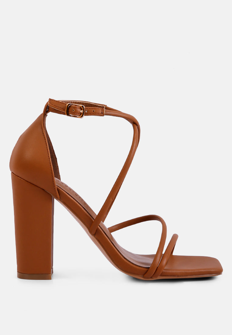 opulence high heeled dress sandal#color_tan