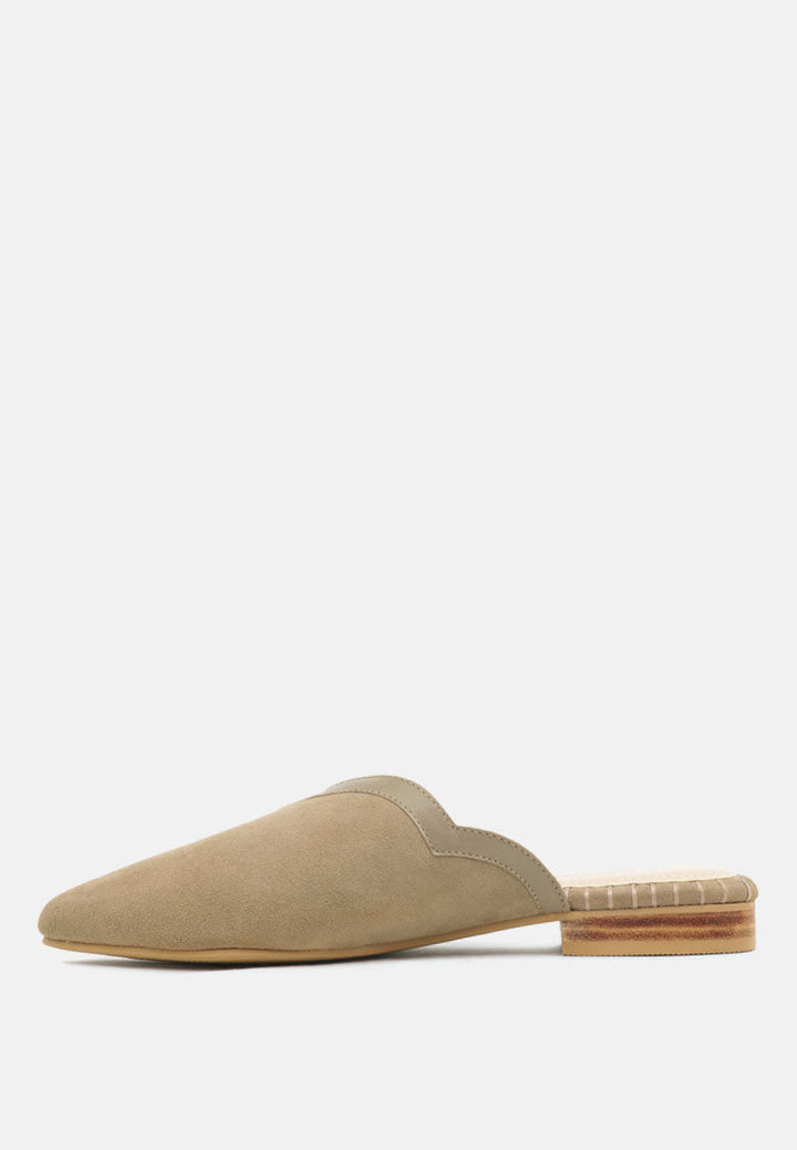 orla classic suede walking mules#color_taupe