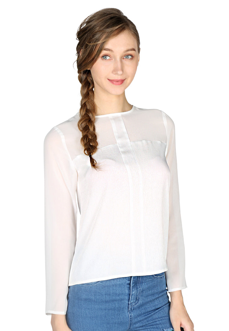 high neck long-sleeve top#color_white