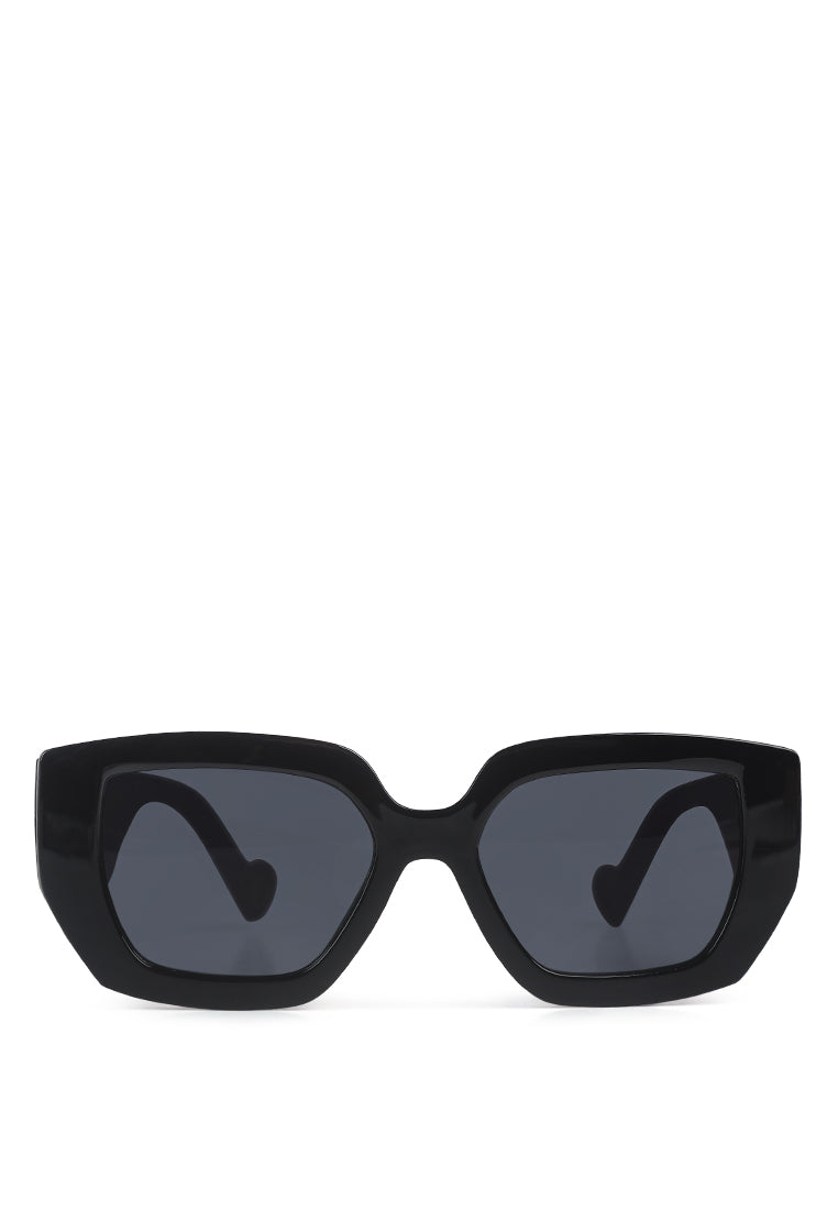 oval shaded sunglasses#color_black