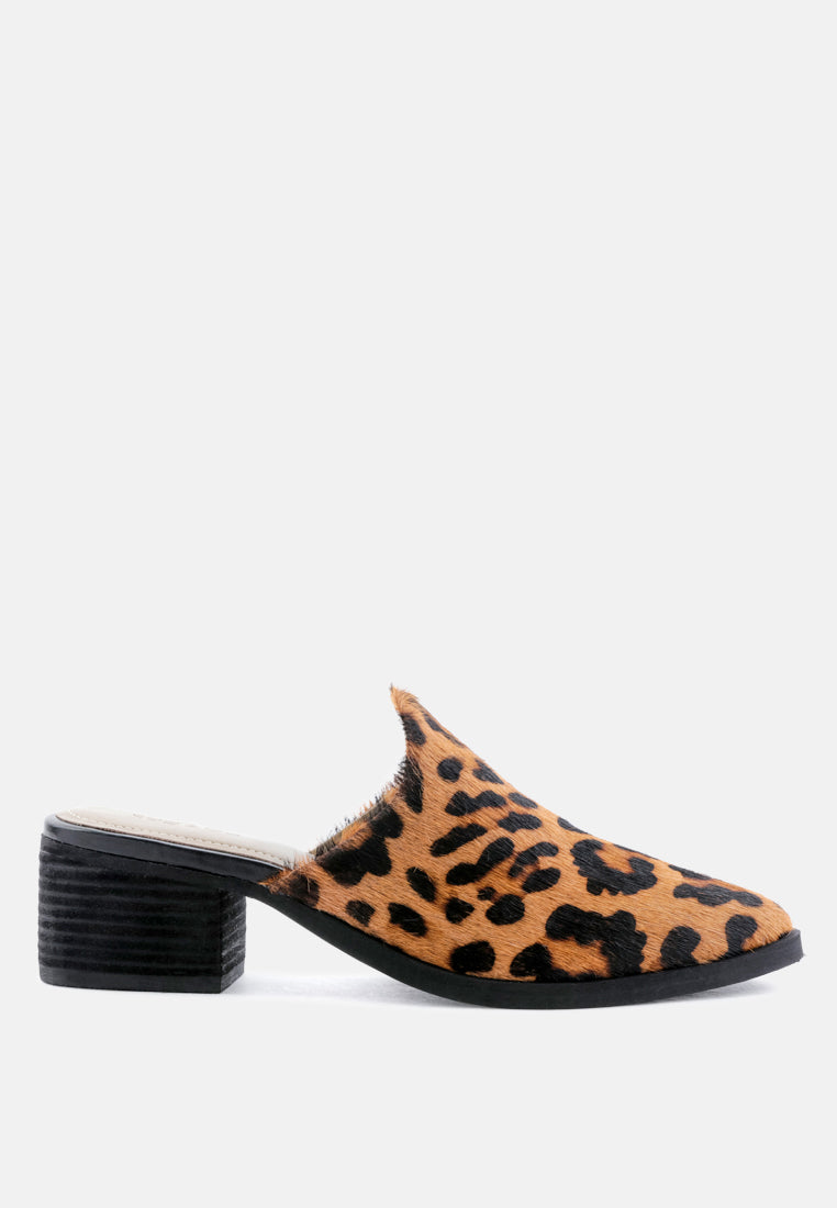 palma natural stacked heel mules#color_leopard