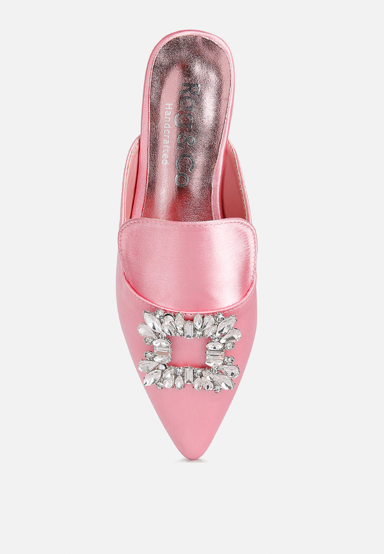 perrine diamante brooch slip on mules#color_blush