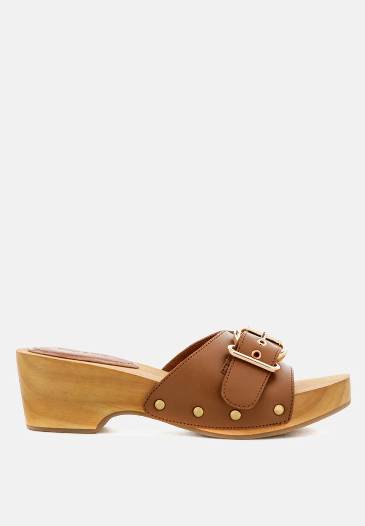 polly clogs by ruw#color_tan
