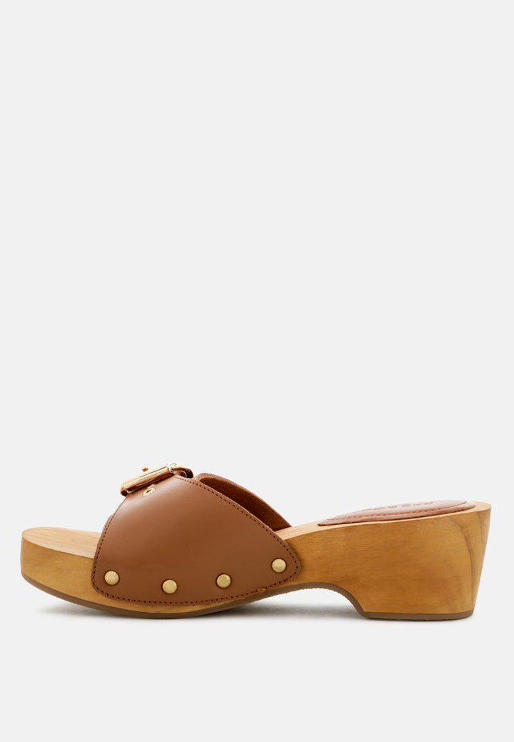 polly clogs by ruw#color_tan