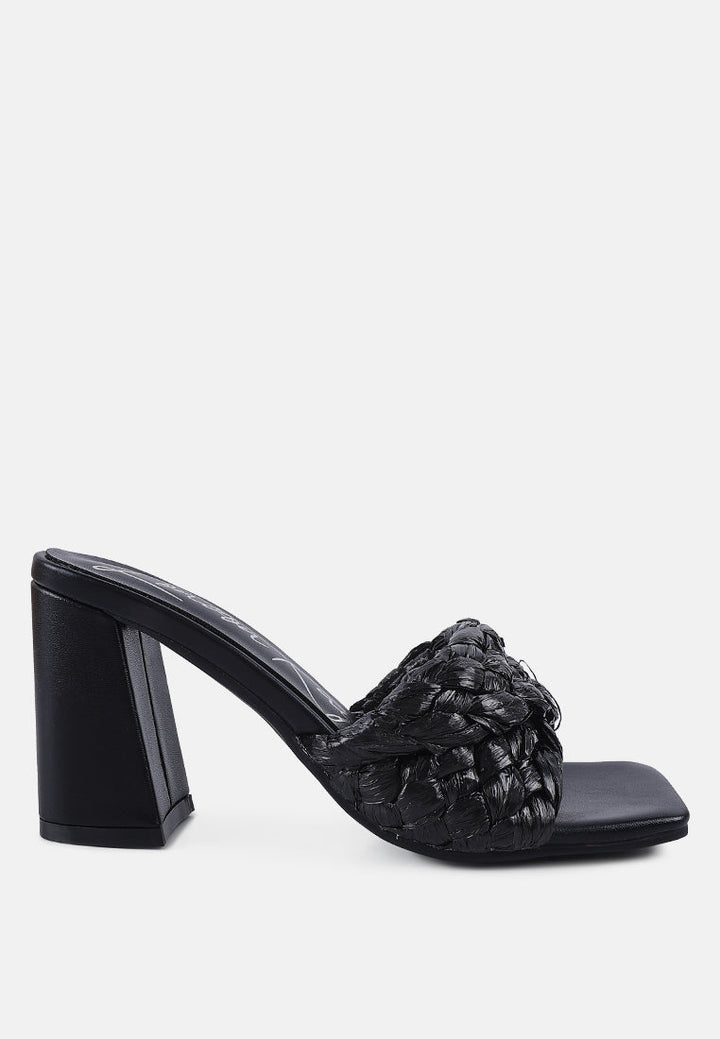 pout pro braided raffia block sandals by ruw#color_black
