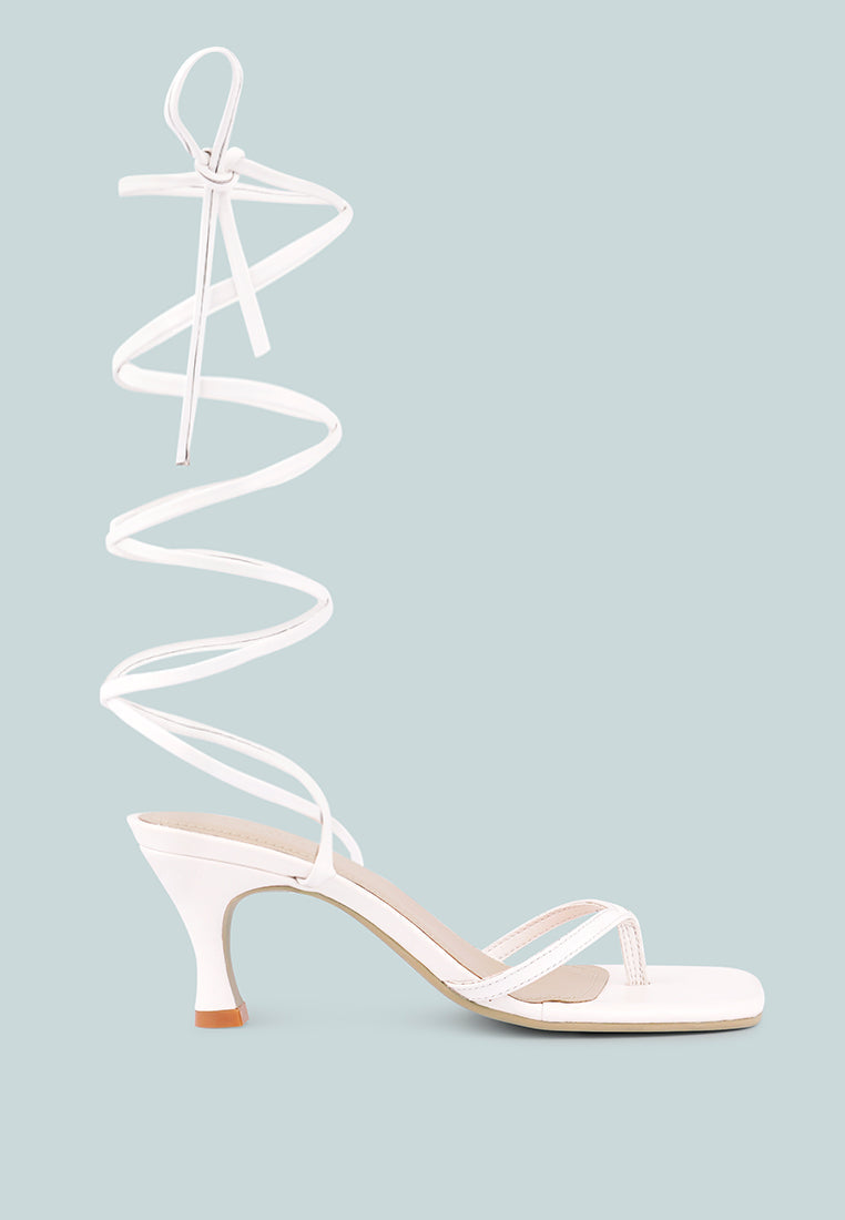 opulence high heeled dress sandal#color_white