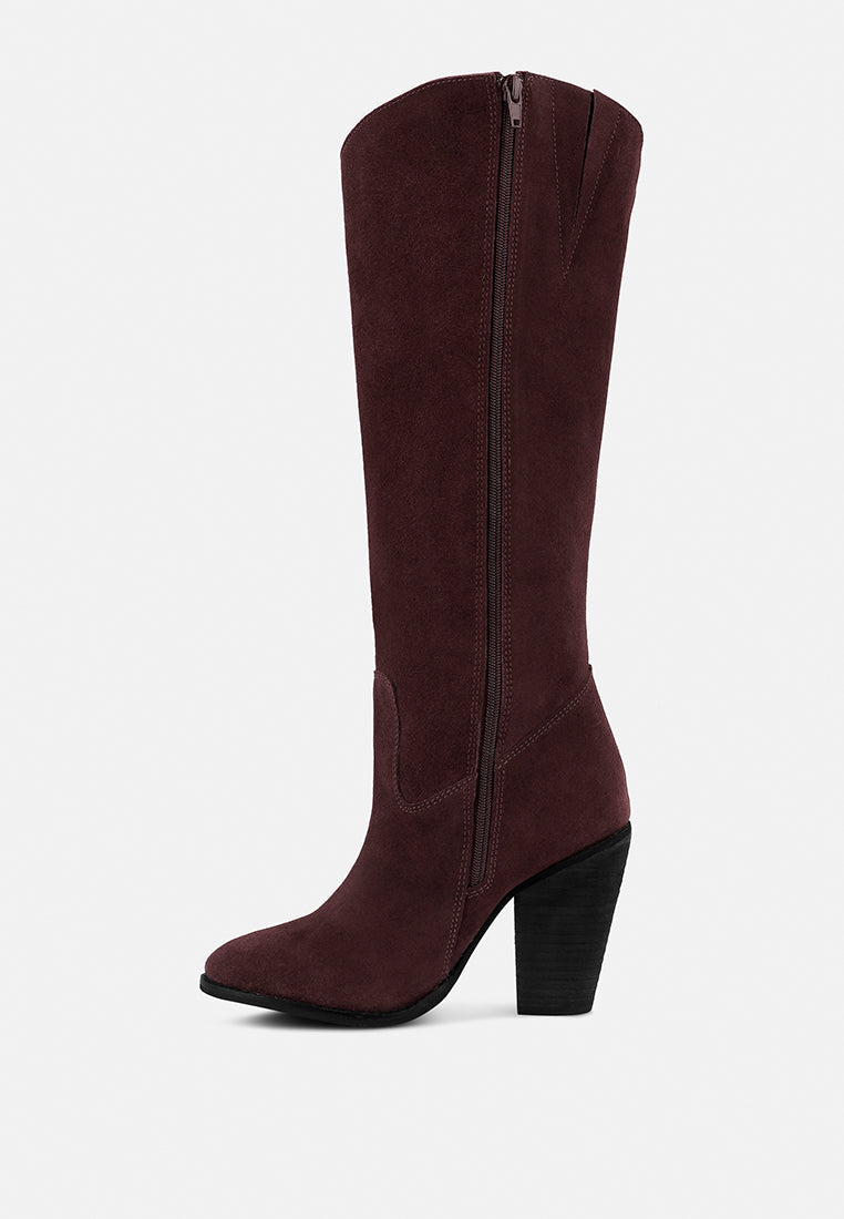 great-storm leather calf boots#color_burgundy